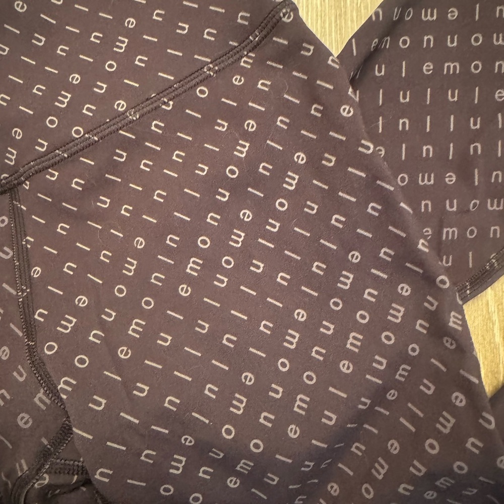 Lululemon Patterned Leggings Euc - image 2